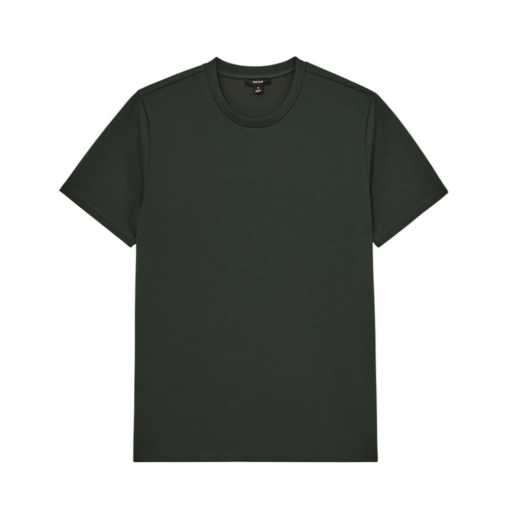REISS Bradley Interlock Jersey Crew Neck T-Shirt